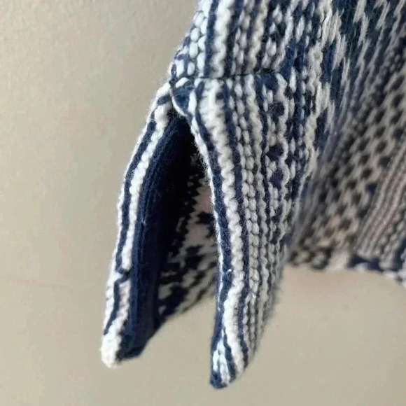 ❤️2/$30❤️[XS]EUC Twik Organic Cotton Blend Knit Pullover Baja Style Hoodie - Picture 5 of 6